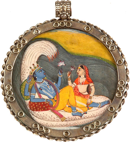 Shesha Shayi Vishnu Pendant