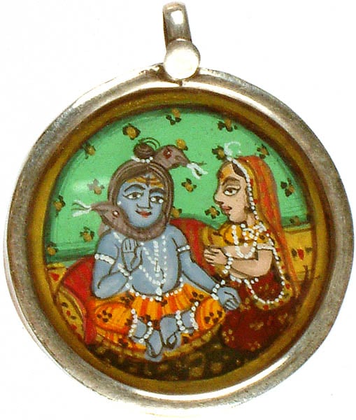 Shiva Parvati Pendant