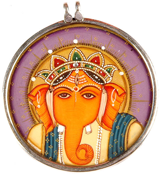 Shri Ganesha Face Pendant