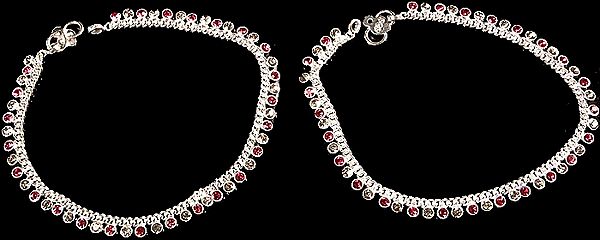 Silver Anklets (Price Per Pair)