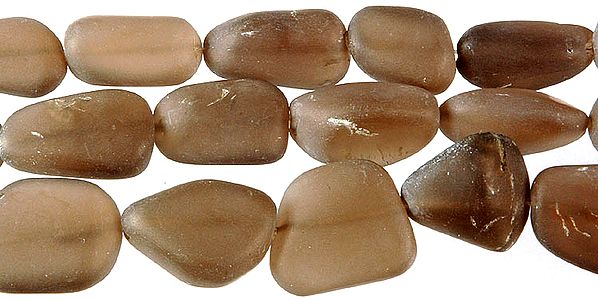 Smoky Quartz Unpolished Nuggets | Semi-Precious Gemstone Beads