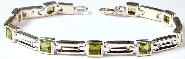 Sophisticated Peridot Bracelet