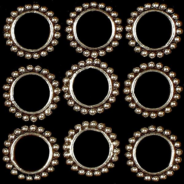 Circular Beads (Price Per 6 Pieces)