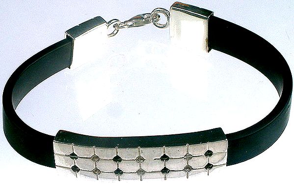 Sterling Bracelet on PVC