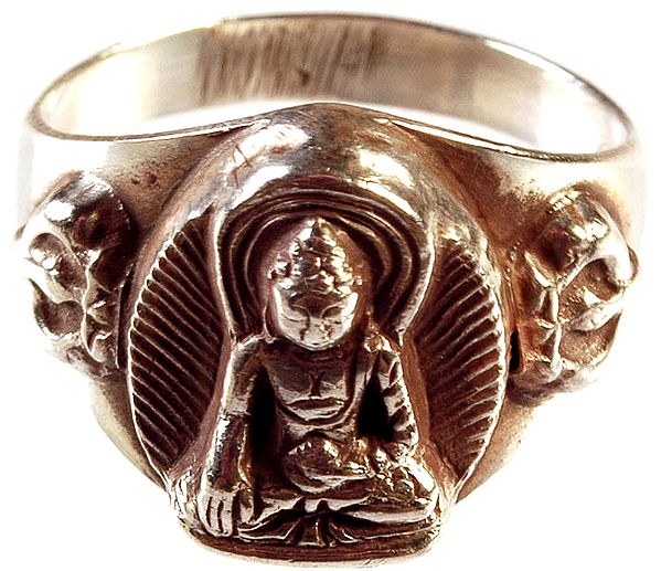 Sterling Buddha Ring