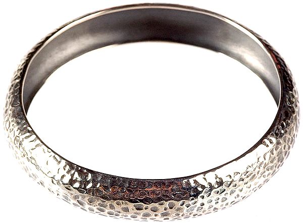 Sterling Dimple Bangle
