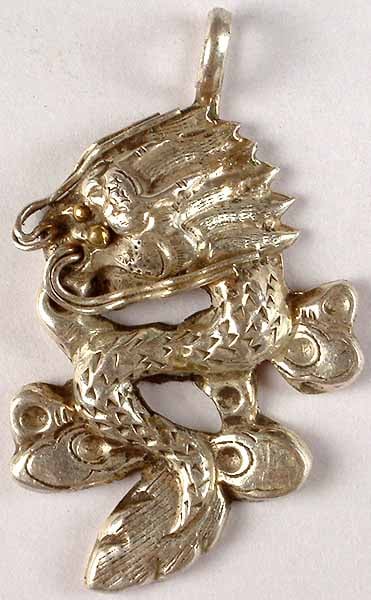 Sterling Dragon Pendant