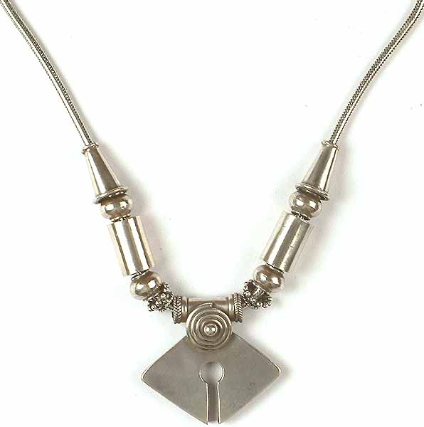 Sterling Fertility Necklace from Rajasthan