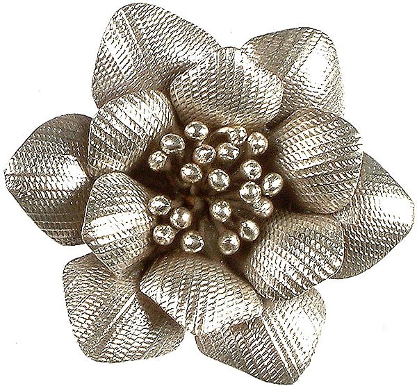 Sterling Flower Pendant