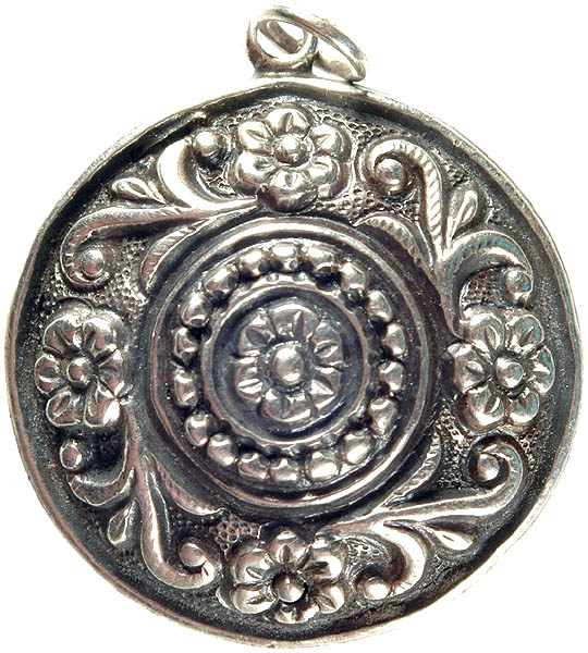 Sterling Flower Pendant