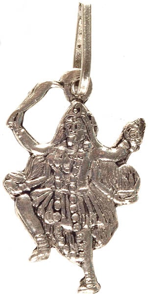 Sterling Goddess Kali Pendant