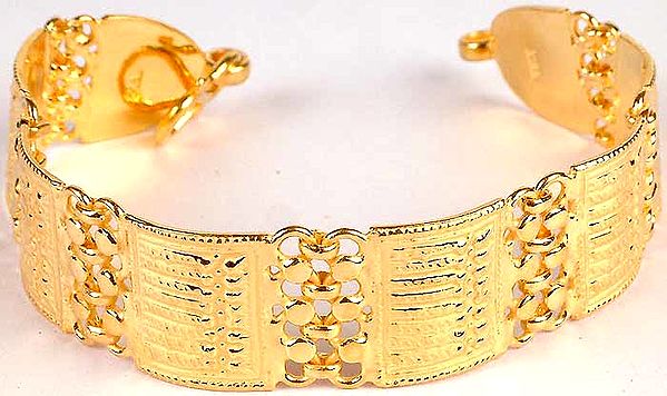 Sterling Gold Plated Bracelet from Rajasthan
