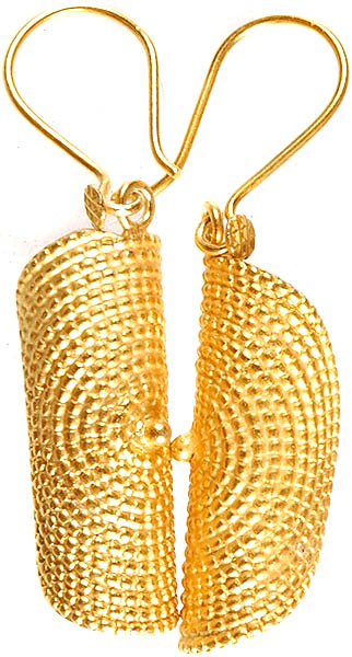 Sterling Gold Plated Designer Earrings