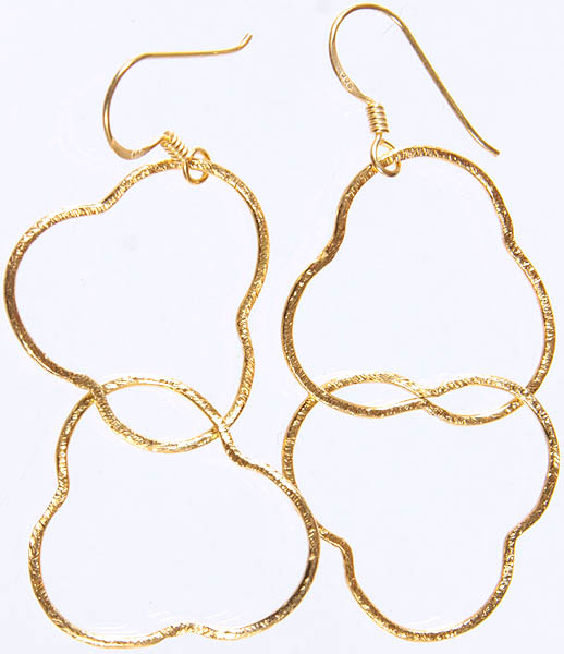 Sterling Gold Plated Earrings