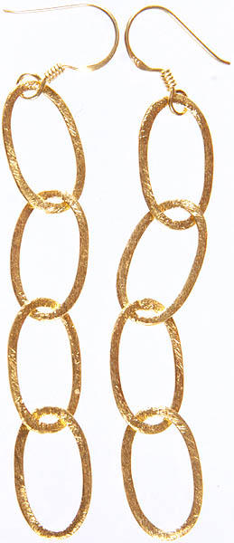 Sterling Gold Plated Earrings