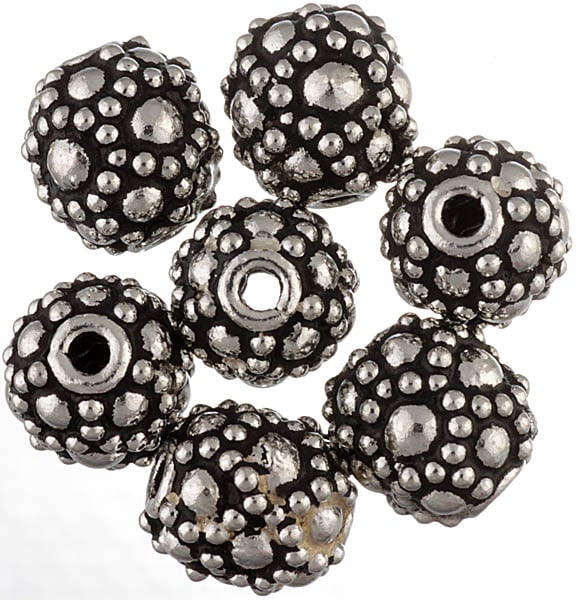 Sterling Granulated Beads (Price Per Pair)