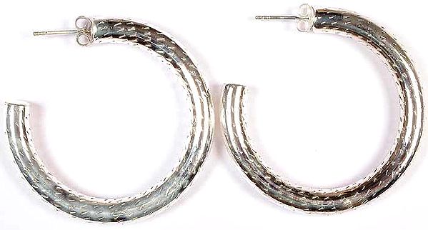 Sterling Hoops