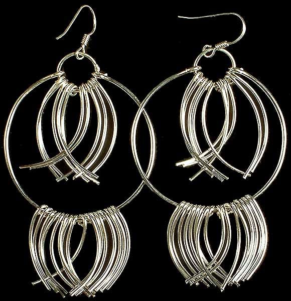Sterling Hoops with Dangling Arcs