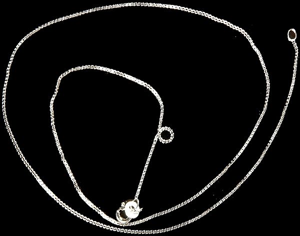 Sterling Light Chain with Spring Lock to Hang Your Pendant On