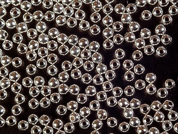 Sterling mm Sized Fine Beads (Price Per Hundred Pieces)
