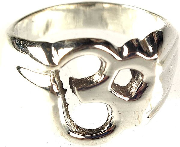 The Symbol of God [Sterling Om (AUM) Finger Ring]