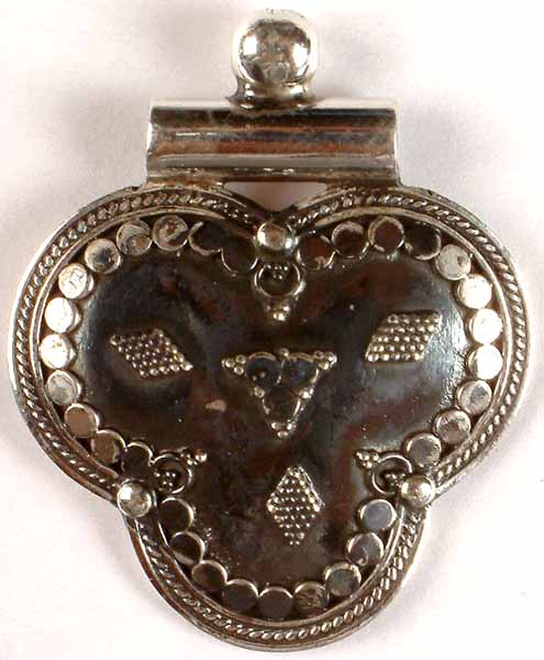Sterling Pendant With Granulation