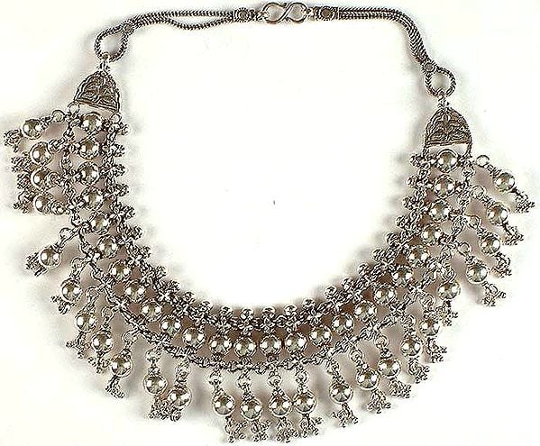 Sterling Rajasthani Necklace