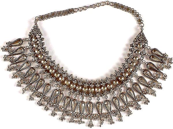 Sterling Rajasthani Necklace