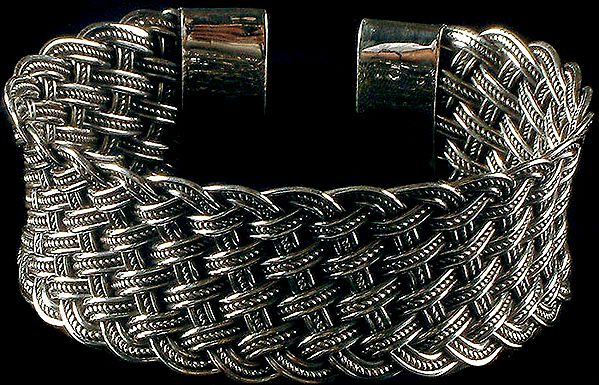 Sterling Rope Bracelet