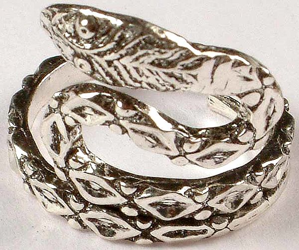 Sterling Serpent Ring