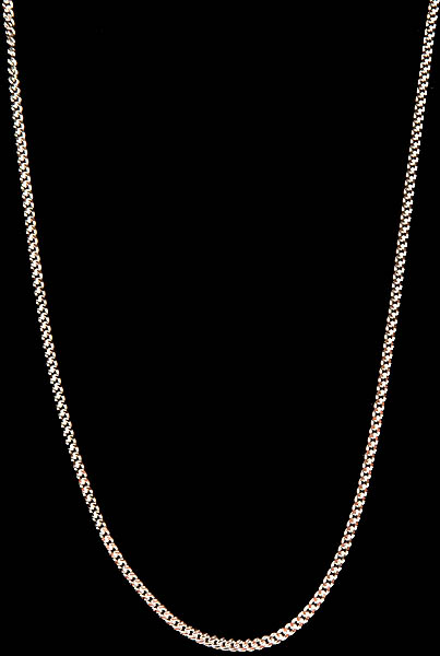 Sterling Silver Chain with Spring Lock