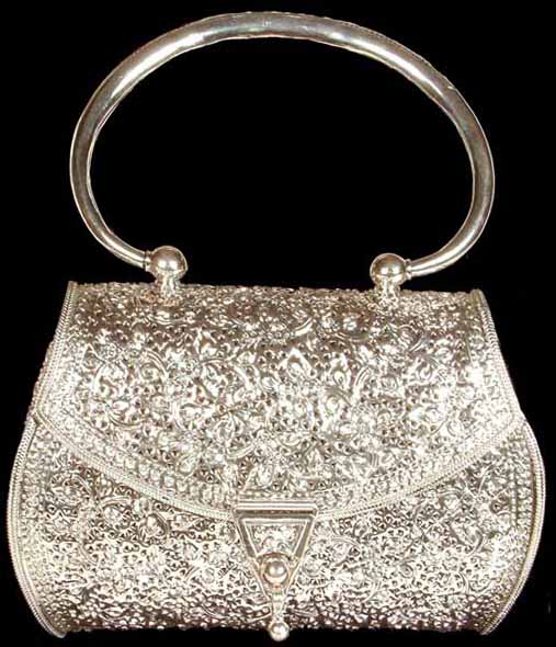 Sterling Silver Handbag