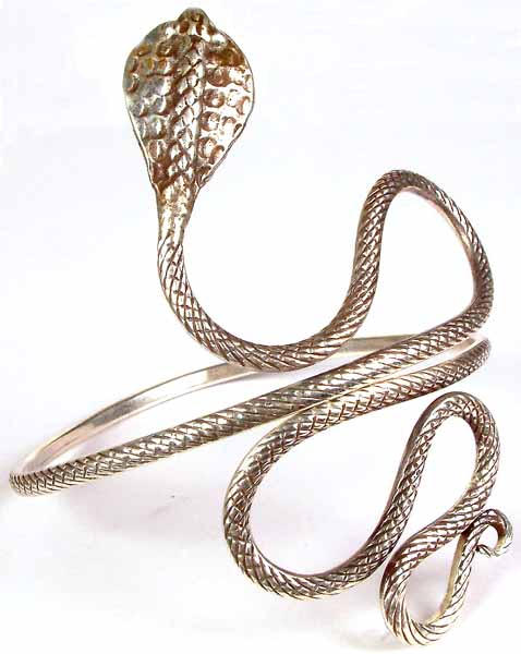 Sterling Silver Serpent Armlet