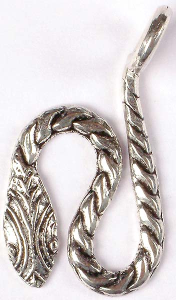 Sterling Silver Serpent Pendant