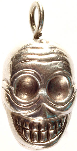 Sterling Skull Pendant
