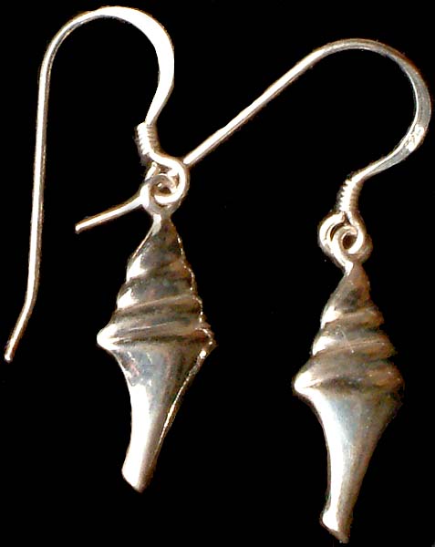 Sterling Snail Earrings