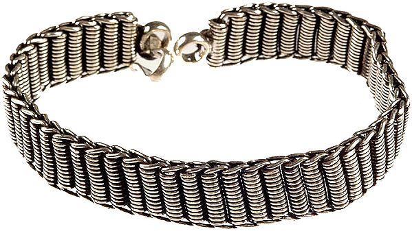 Sterling Spiral Bracelet
