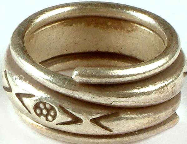 Sterling Spiral Ring