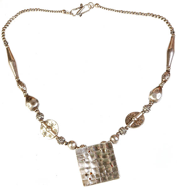 Sterling Tribal Necklace