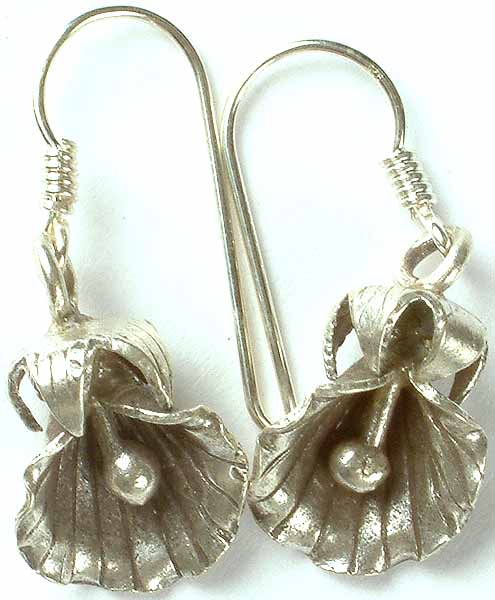 Sterling Tulip Earrings