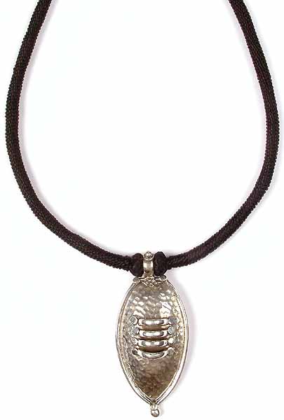 Stylized Shiva Linga Necklace