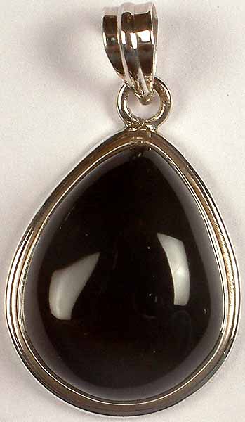 Tear Drop Black Onyx Pendant