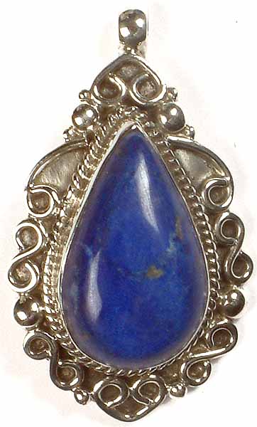 Tear Drop Lapis Lazuli Pendant