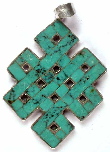 The Endless Knot (with Inlay Turquoise)