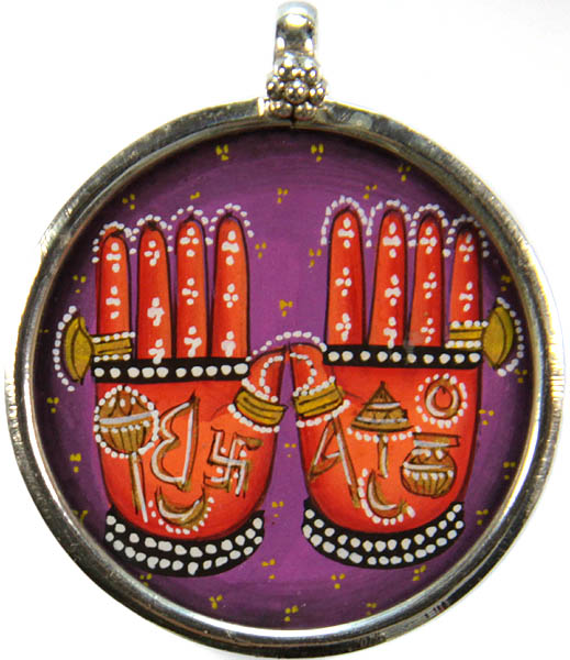 The Lotus Hands of Lord Vishnu