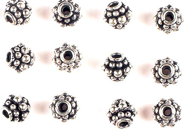 Three Layer Granulated Beads (Price Per Pair)