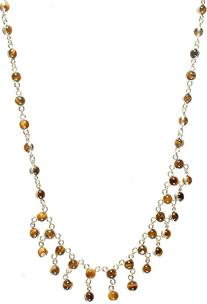 Tiger Eye Double Sided Necklace
