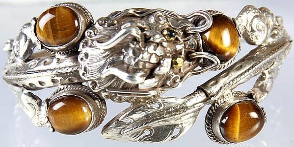 Tiger Eye Dragon Bracelet