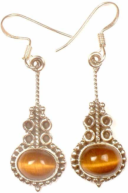 Tiger Eye Earrings