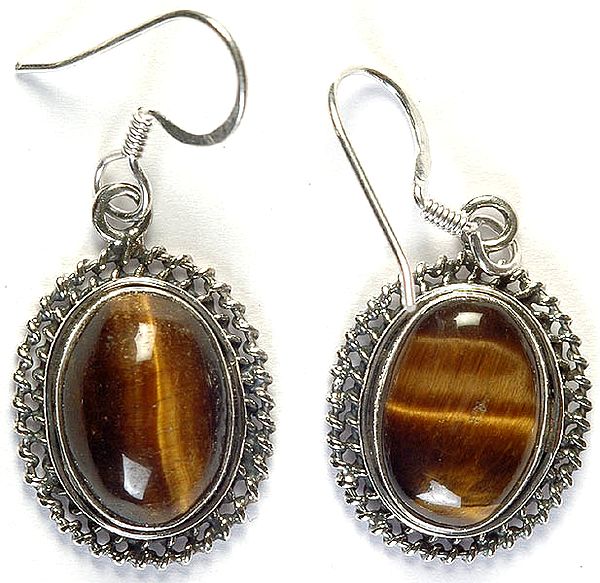 Tiger Eye Earrings